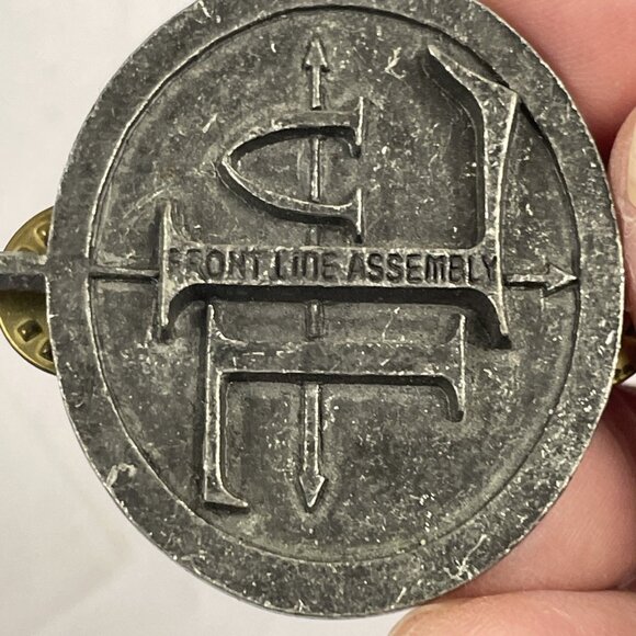 Front Line Assembly Hard Wired VHS/2 CD Box Set Includes Pendant - Picture 5 of 10